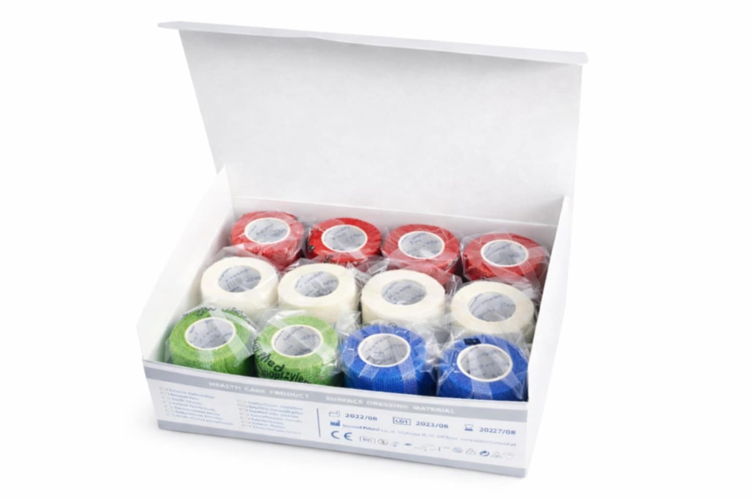 Bandaj coeziv 7,5 cm * 4,5 m 12 buc SOLID - SET III