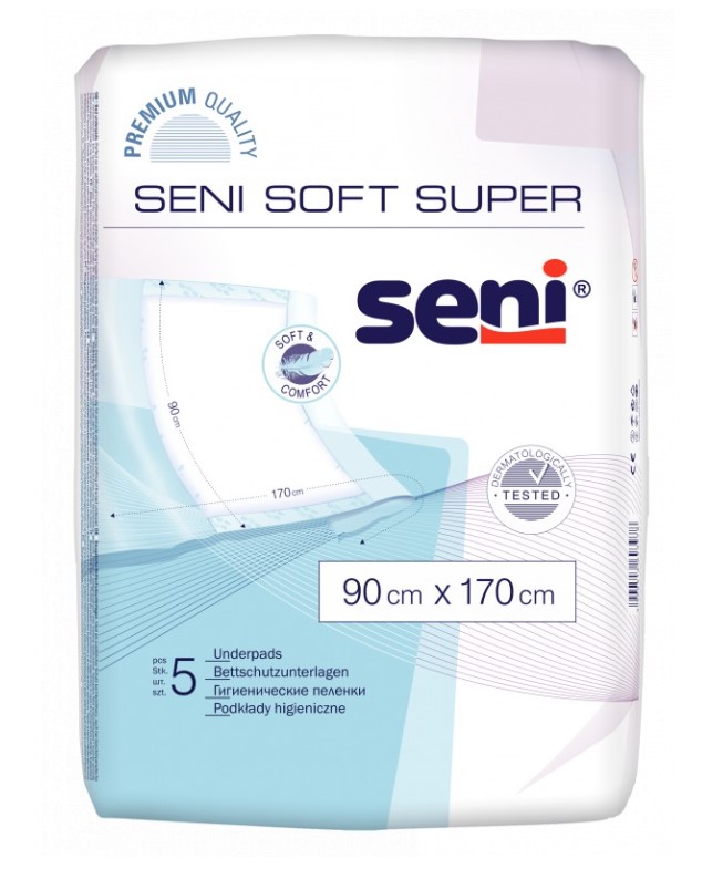 Protector Seni Soft Super non-steril 90x170 5pcs