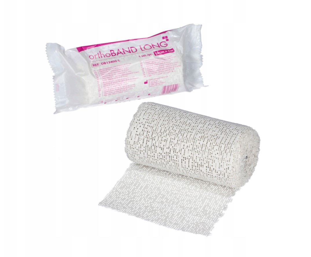 Bandă de gips 12cm x 4m 1 buc orthoBAND LONG