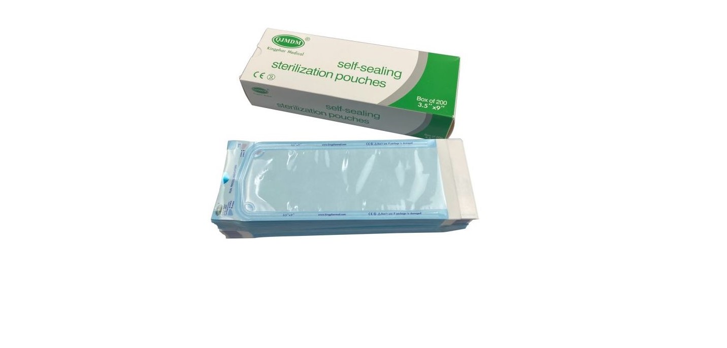 135mm *260mm 200pcs pungi din folie de sterilizare