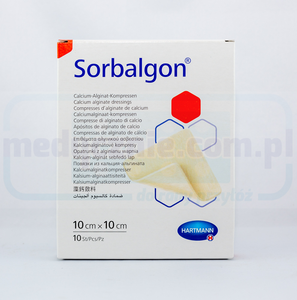 Sorbalgon Classic 10*10cm pansament algin 1 buc