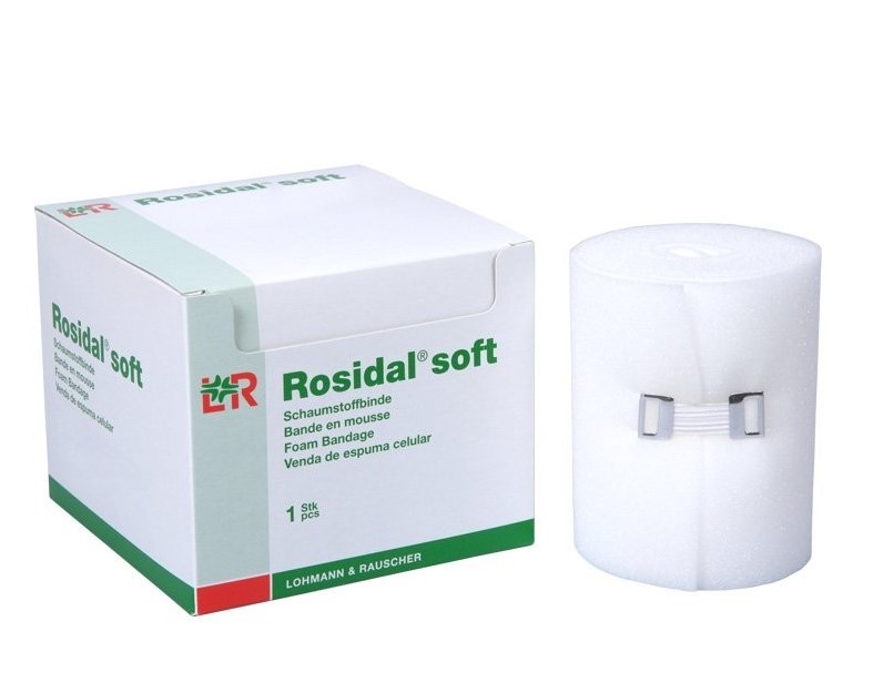 Rosidal Soft 10cm * 2.5m * 0.4cm 1 buc spumă poliuretanică sub-gypsum bandaj