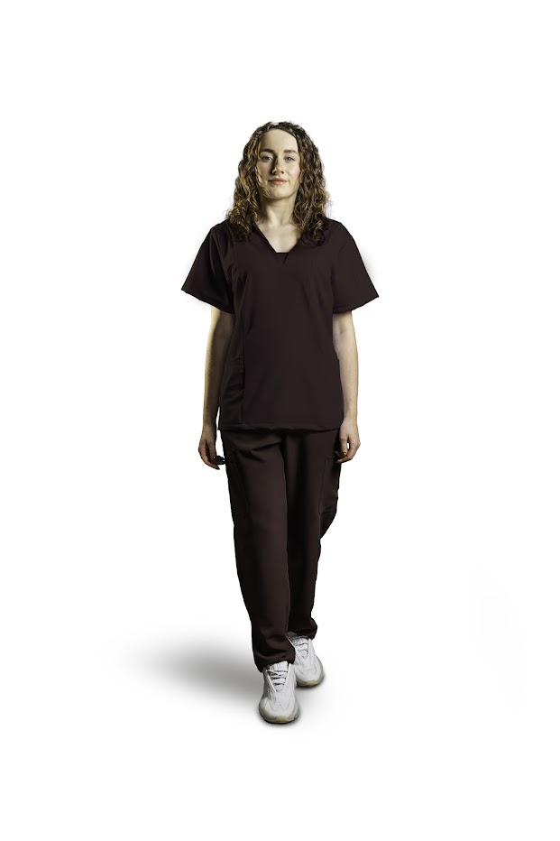 Set medical GAIA pentru femei maro S