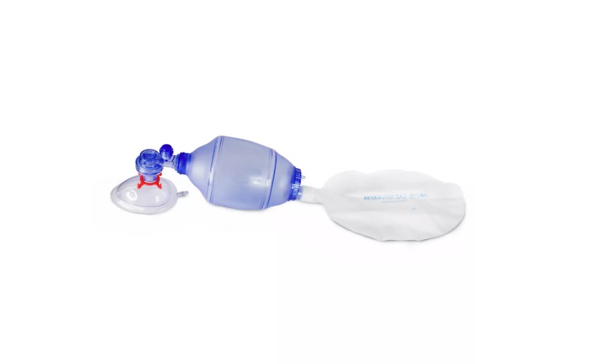 Kit de resuscitare Ambu de unică folosință din PVC pentru nou-născuți/infanți