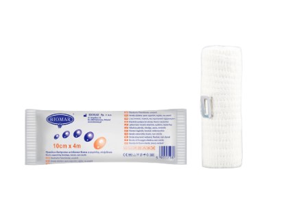 Bandaj elastic 4 m*10cm 1 buc Biomar