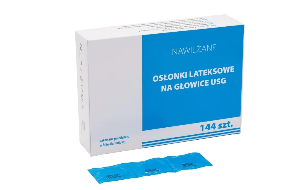 Învelișuri pentru transductoare cu ultrasunete 144 buc umezite