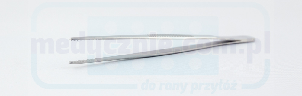 Pensetă anatomică metalică 20cm