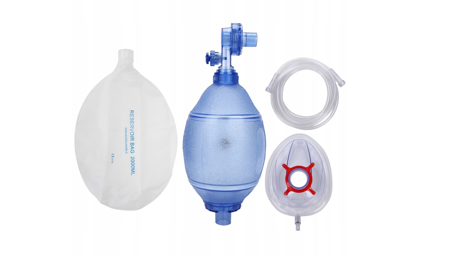 Kit de resuscitare Ambu de unică folosință din PVC pentru adulți