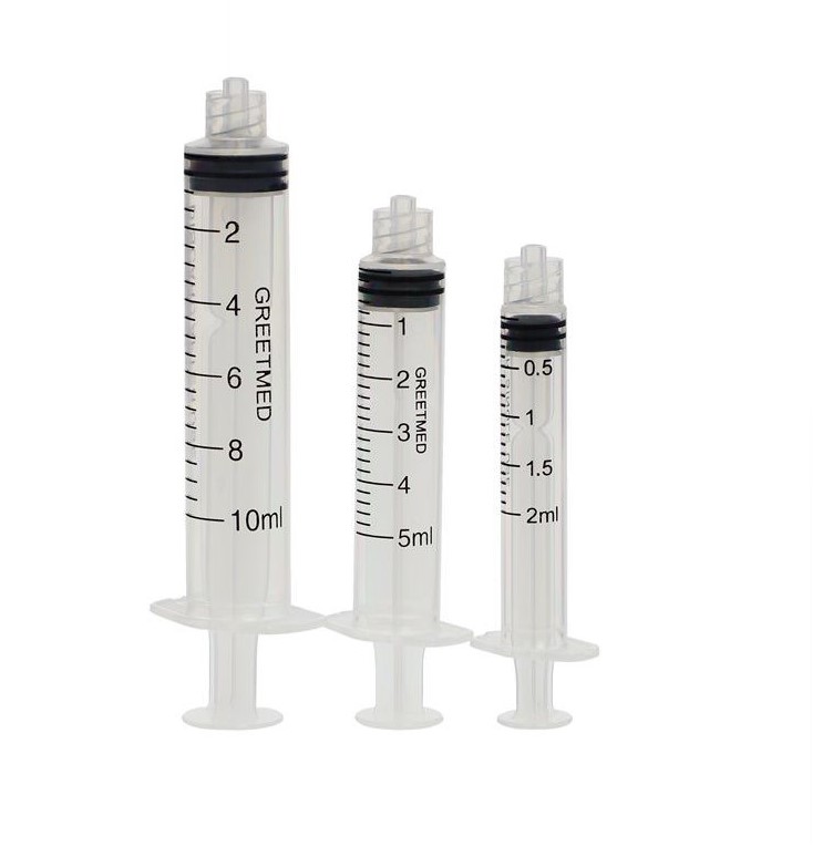 Seringă sterilă j.u. Seringă Luer-Lock 3ml în 3 părți 100pcs