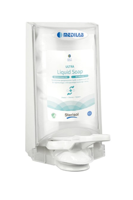 Distribuitor Sterisol cu braț din plastic Medilab - Imagine 4