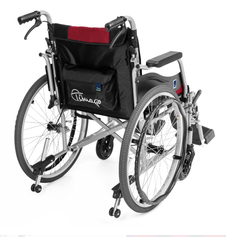 PREMIUM-TIM scaun cu rotile TGR-R WA C2600 dimensiune. 46 - Imagine 2