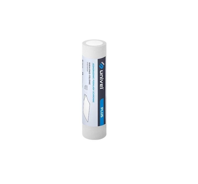 Substrat/servet steril în rolă 33x50cm/40pc alb Univel Plus