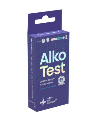 Test - Breathalyser alcooltest de unică folosință