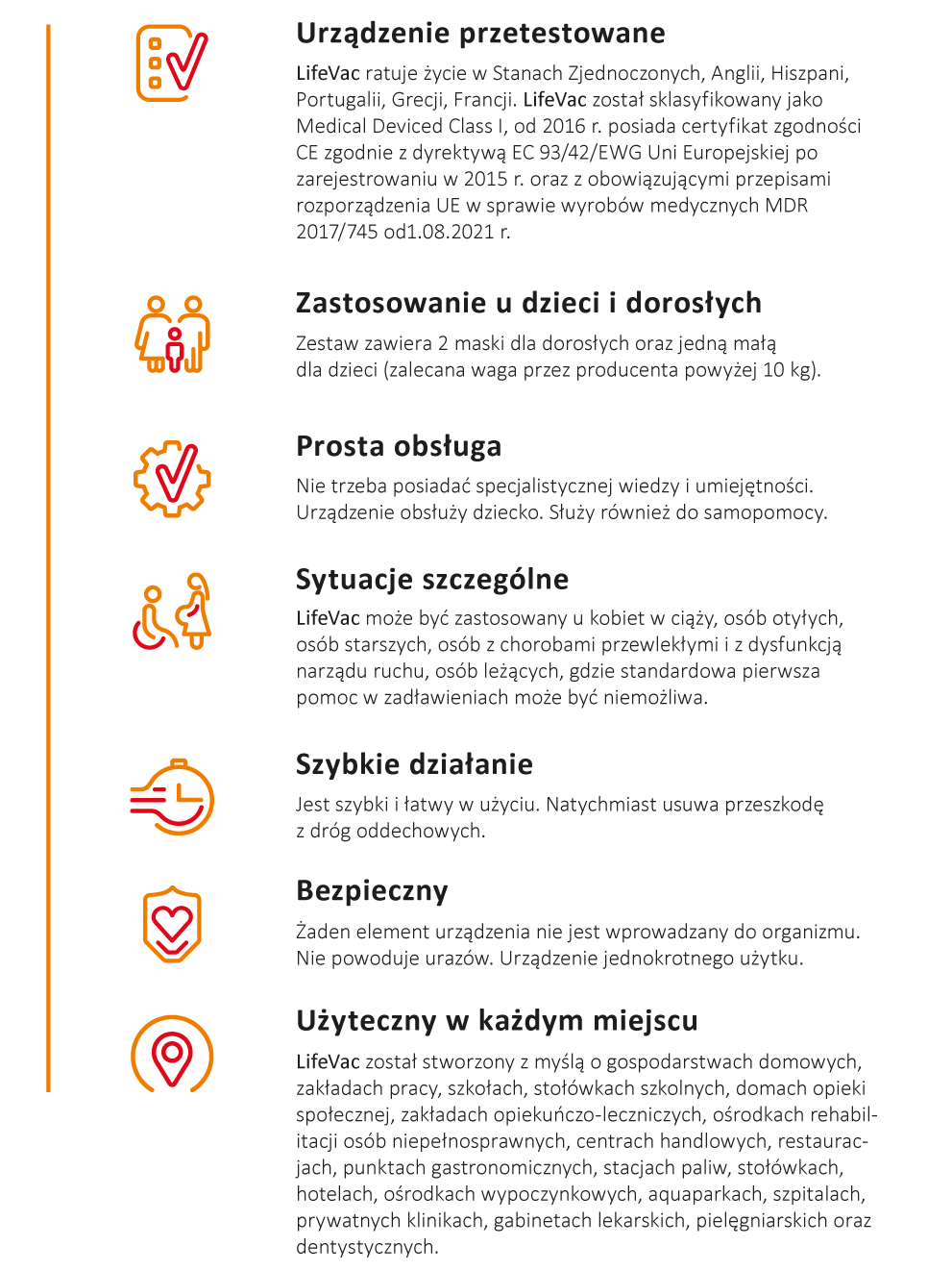 Kit de obstrucție a căilor respiratorii LifeVac LV14 - Imagine 6