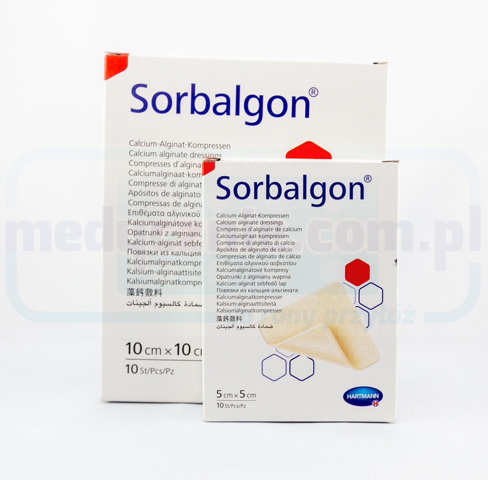 Sorbalgon Classic 10*10cm pansament algin 1 buc - Imagine 2