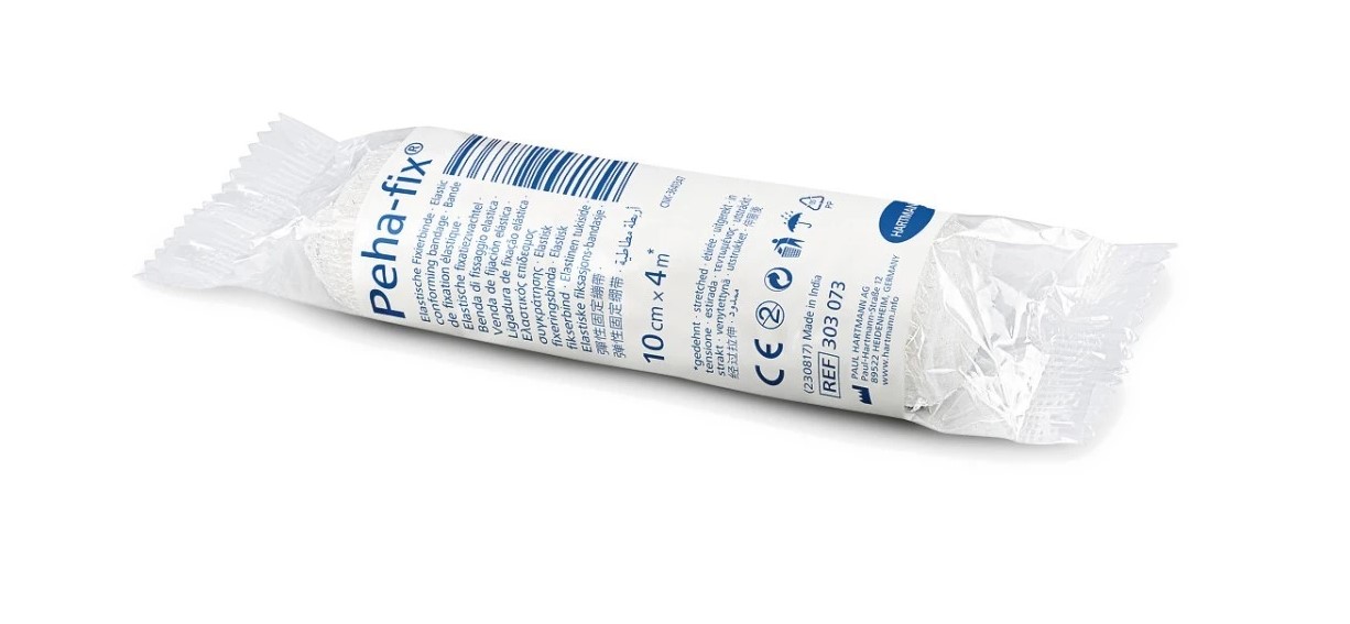 Peha-Fix 10cm *4m 1pc învelit individual, bandaj semi-flexibil