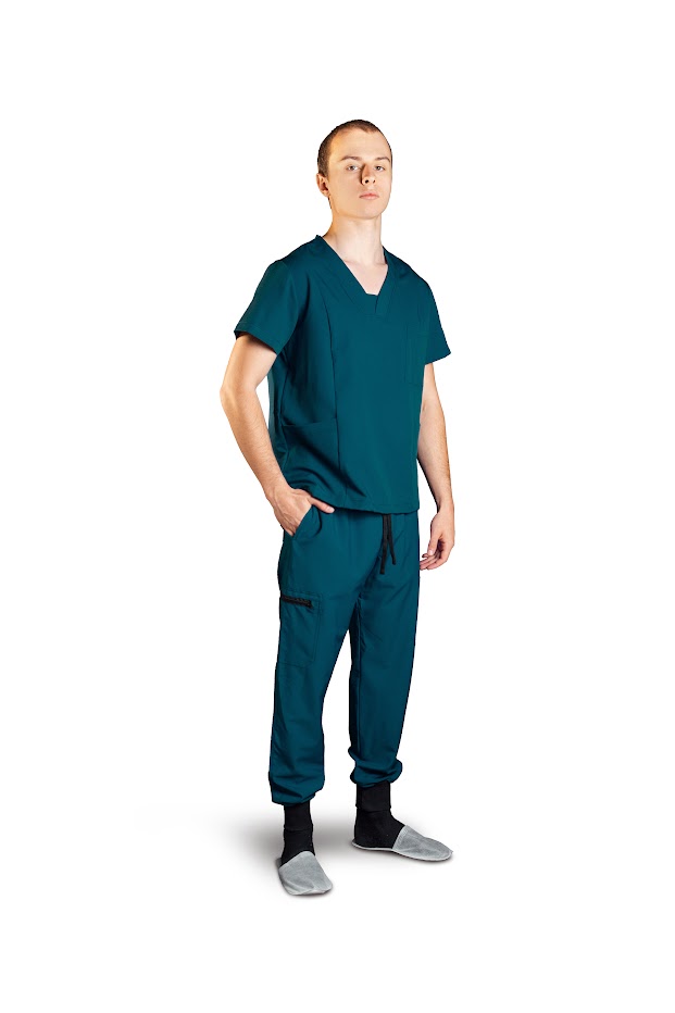Set medical pentru bărbați GAIA marin 2XL - Imagine 2