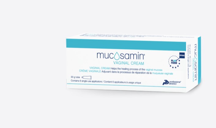 Mucosamin Cremă vaginală 30g, 6 aplicatoare de unică folosință, 5g fiecare