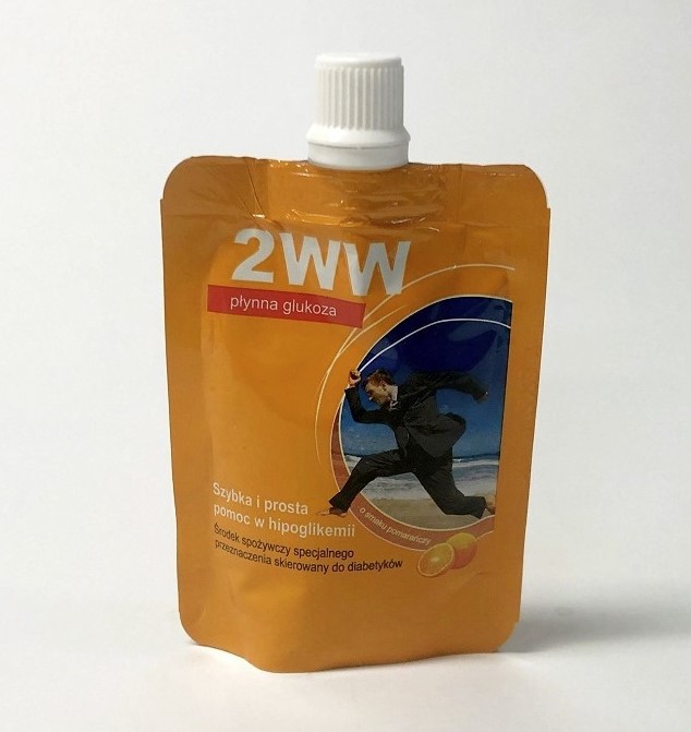 Glucoză 2WW 24ml 1 buc aromă de căpșuni - Imagine 2