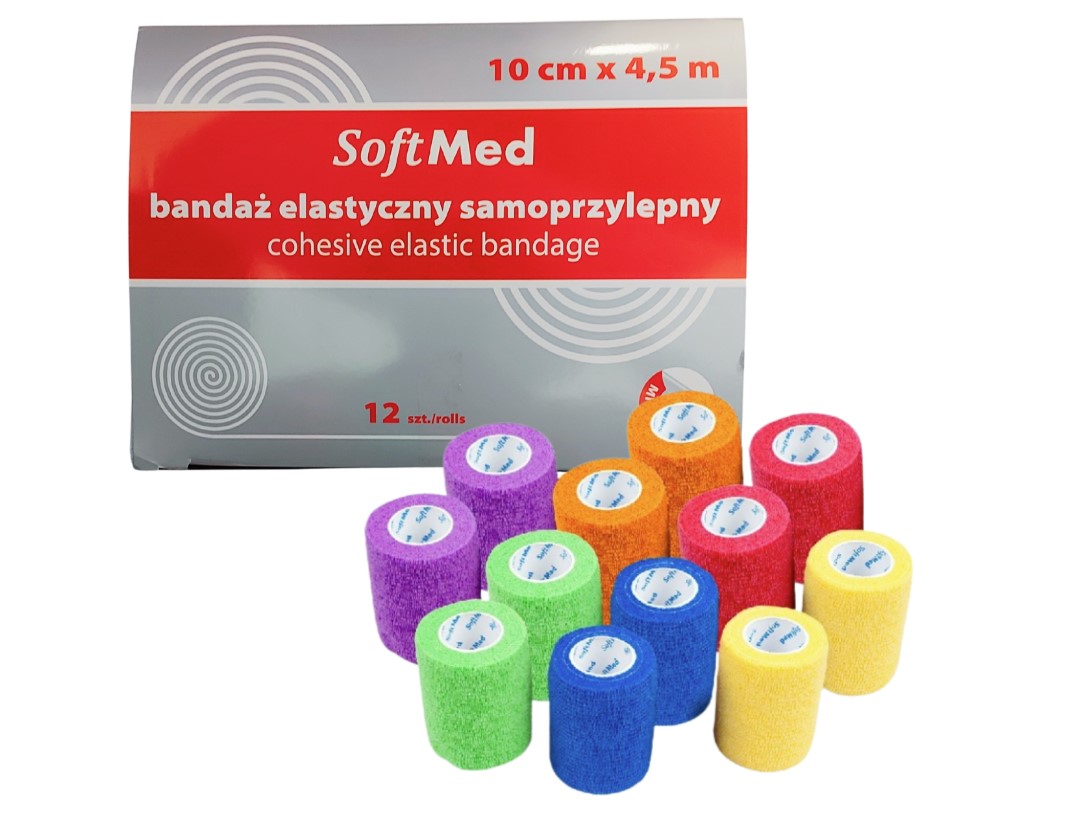 Bandaj coeziv 10cm*4.5m 12 buc SOLID I set