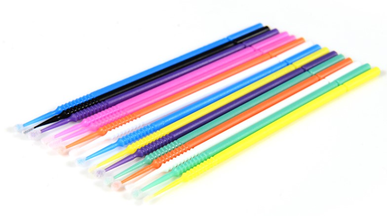 Aplicatoare 100pcs alb - Imagine 2