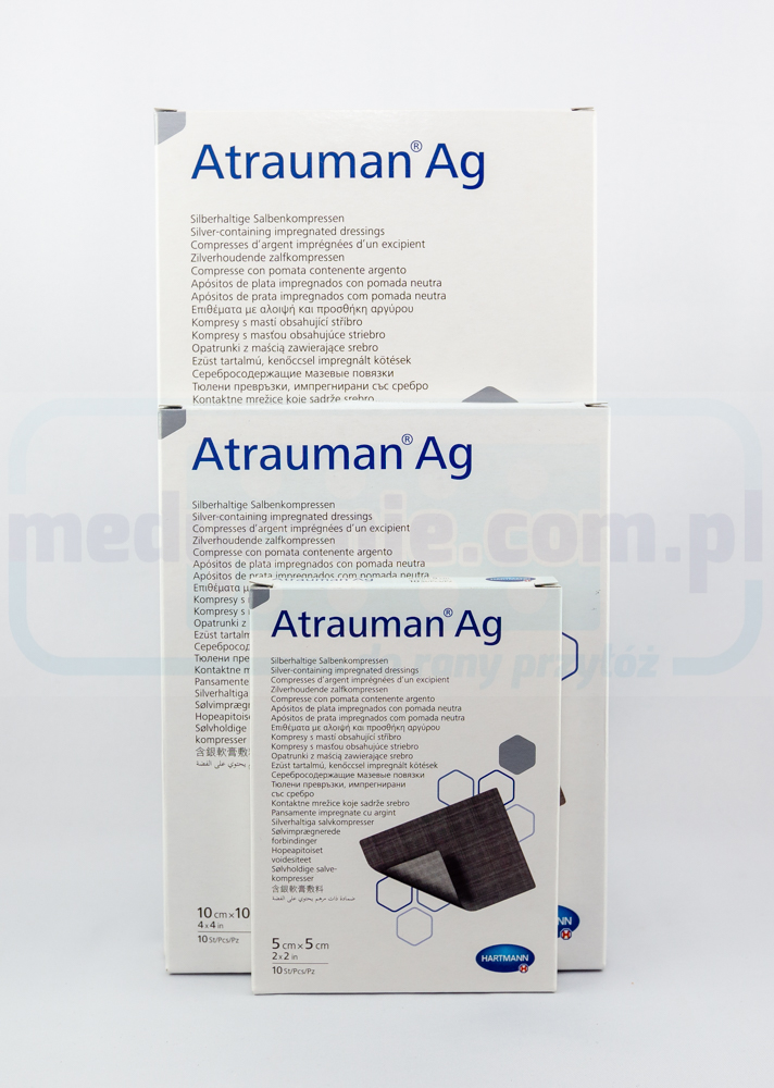 Atrauman Ag 5*5cm 1 buc - Imagine 2