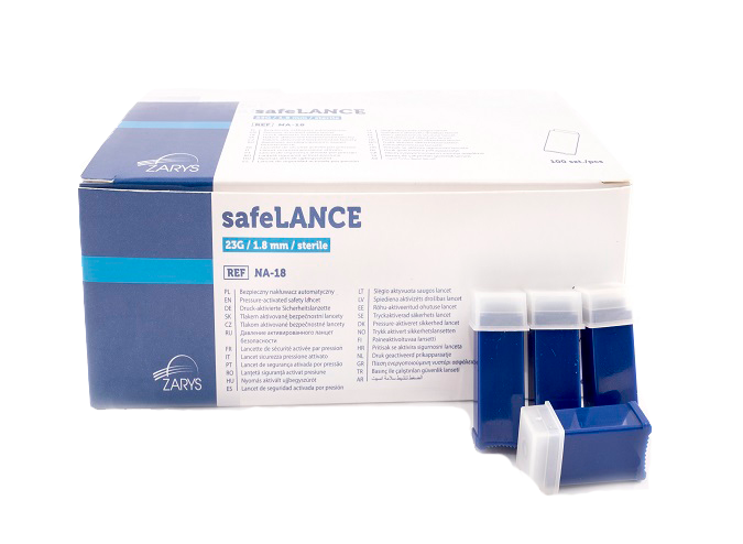 SafeLANCE pricker 2.4mm 21 G 1op/100pcs
