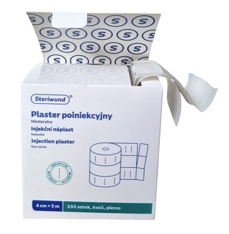 Tencuială ginecologică 5m*4cm cu incizie la fiecare 2cm 250pcs - Imagine 2