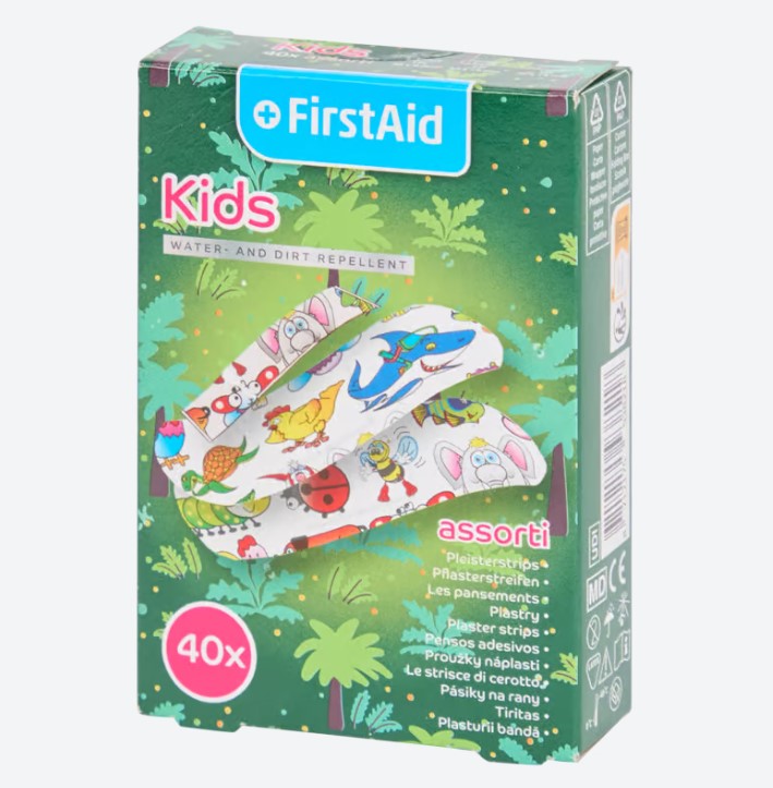Set de patch-uri FIRST AID Kids 40 buc. - Imagine 2