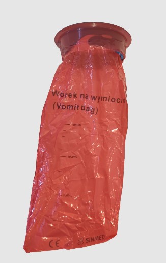 Pungi de vomă 1500ml 1pc - Imagine 2